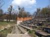 Руїни трибун басейну на спорткомплексі Спартак